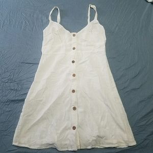 OFF WHITE SHORT SUMMER DRESS